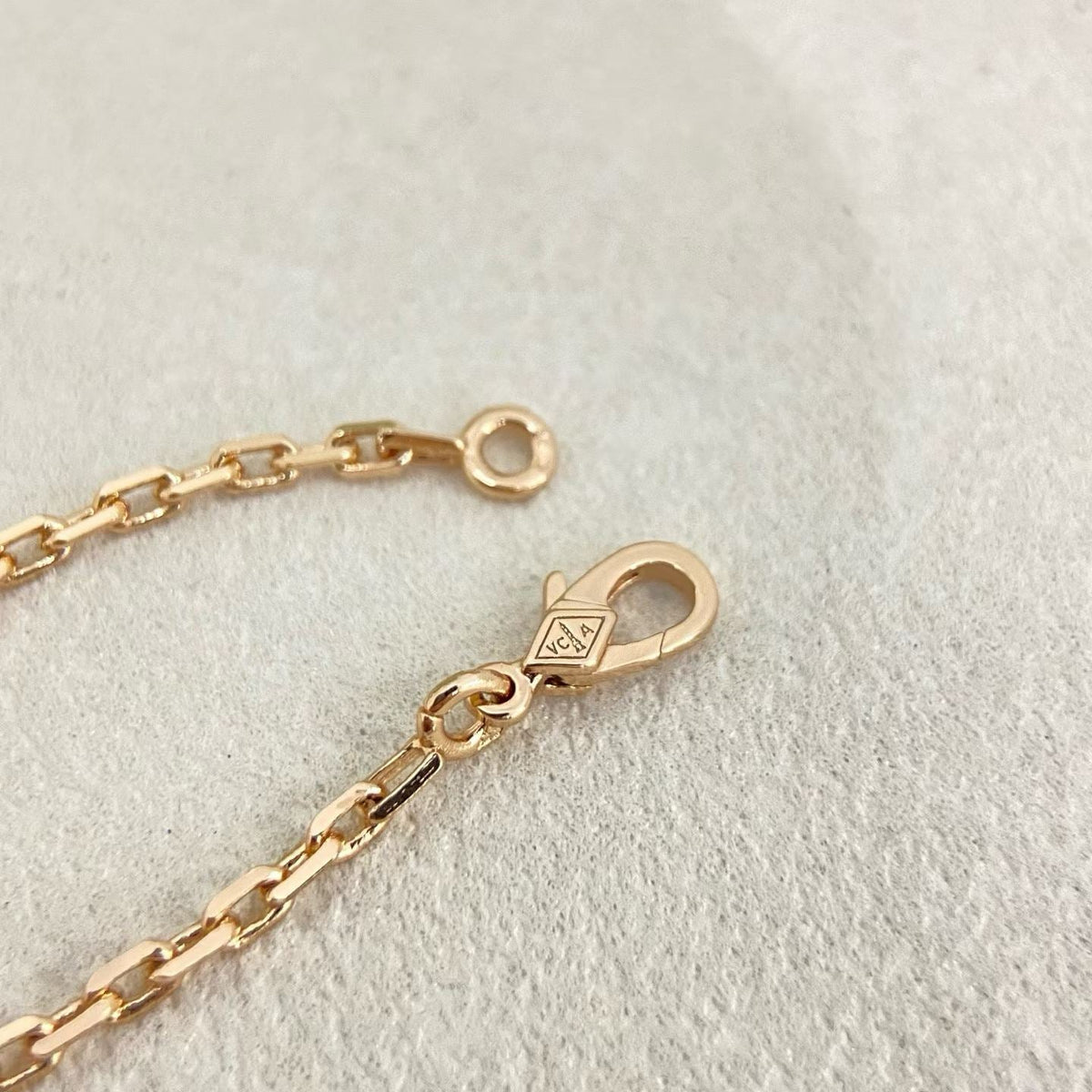 [Rose Tomorrow]ローズクォーツミックスフラワーバタフライセーターチェーン