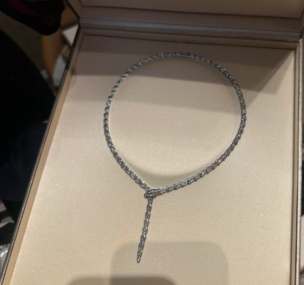 [Rose Tomorrow]NEW！SERPENT DIAMOND NECKLACE