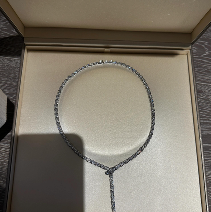 [Rose Tomorrow]NEW！SERPENT DIAMOND NECKLACE