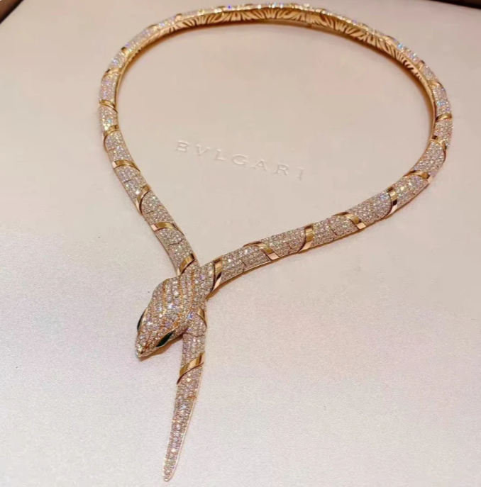 [Rose Tomorrow]HAUTE COUTURE GOLD SERPENTI NECKLACE