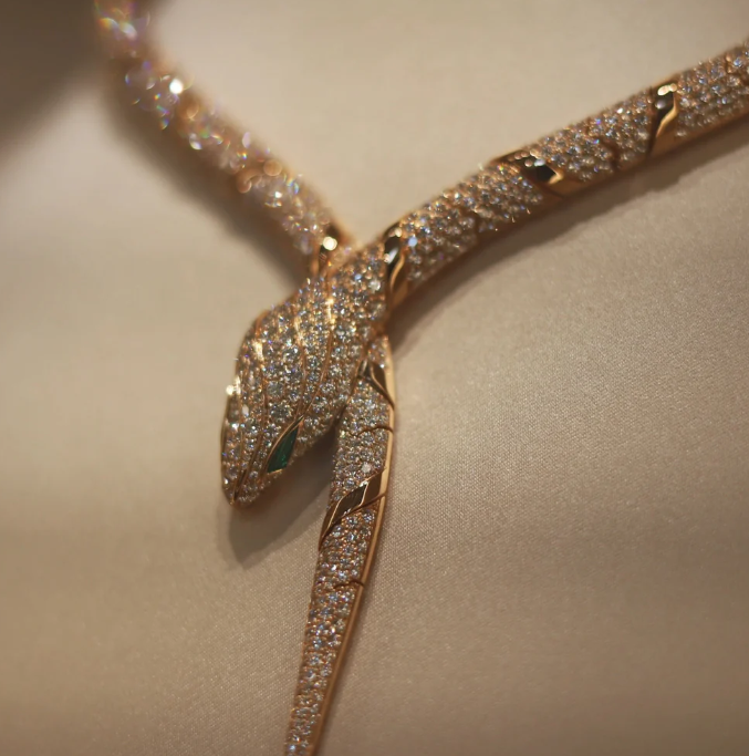 [Rose Tomorrow]HAUTE COUTURE GOLD SERPENTI NECKLACE