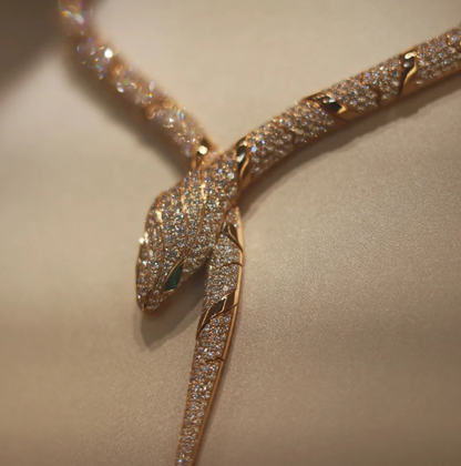 [Rose Tomorrow]HAUTE COUTURE GOLD SERPENTI NECKLACE