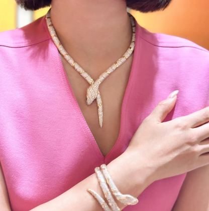 [Rose Tomorrow]HAUTE COUTURE GOLD SERPENTI NECKLACE