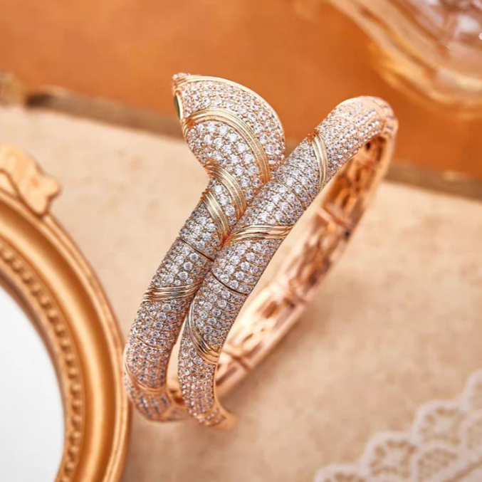 [Rose Tomorrow]HAUTE COUTURE GOLD SERPENTI BRACELET