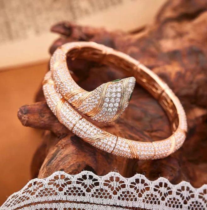 [Rose Tomorrow]HAUTE COUTURE GOLD SERPENTI BRACELET