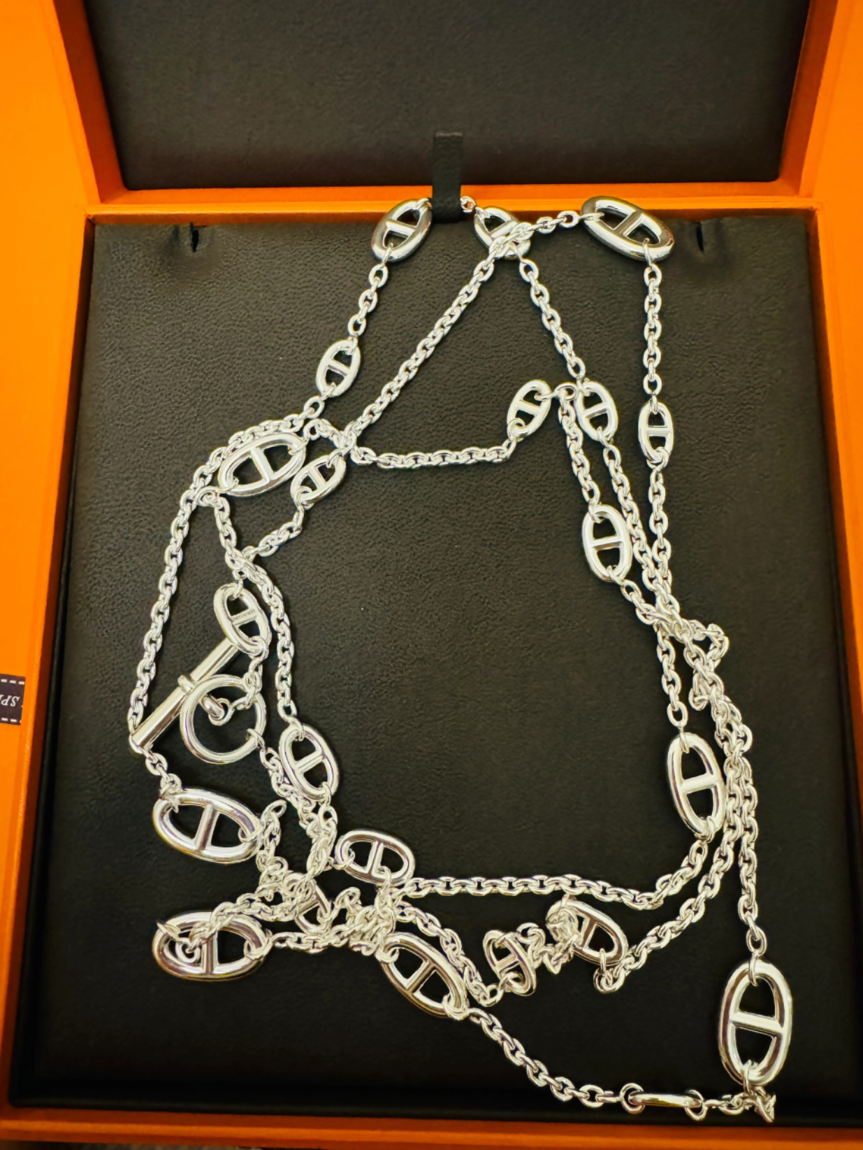 [Rose Tomorrow]Classic Silver Sweater Chain