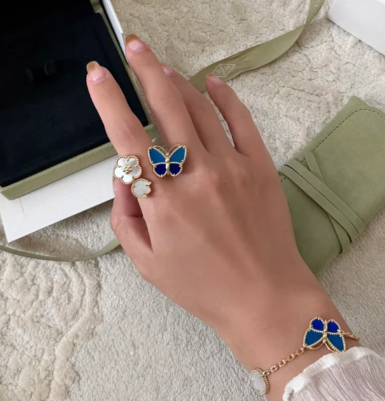 [Rose Tomorrow]2026 NEW TWIN BUTTERFLY LUCKY RING