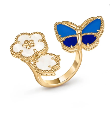 [Rose Tomorrow]2026 NEW TWIN BUTTERFLY LUCKY RING