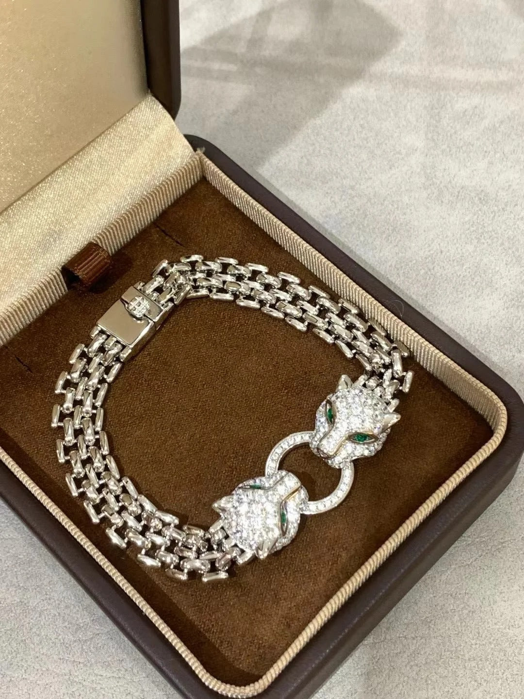 [Rose Tomorrow] DOUBLE PANTHER BRACELET