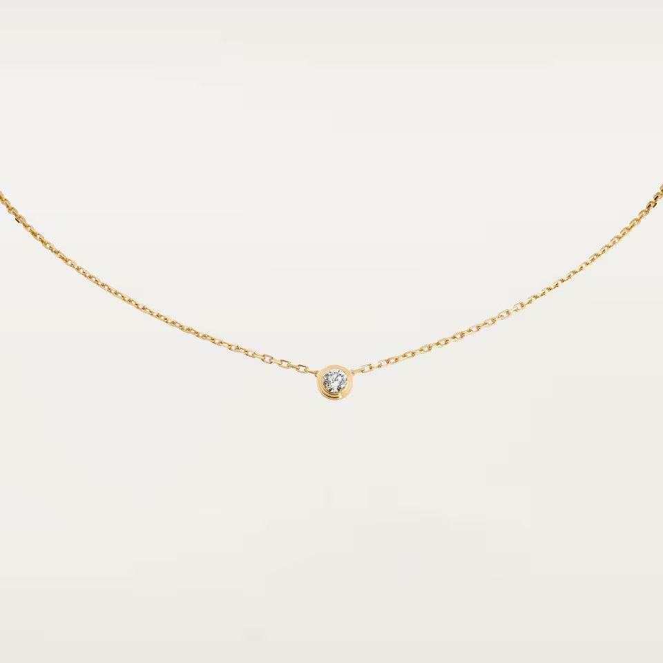 [Rose Tomorrow]DAMOUR DIAMOND NECKLACE