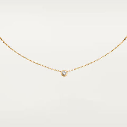 [Rose Tomorrow]DAMOUR DIAMOND NECKLACE