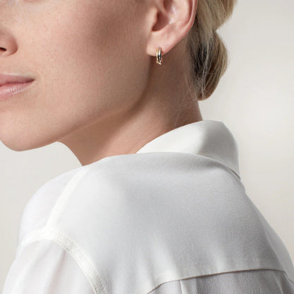 [Rose Tomorrow]TRINITY ON DIAMOND MINI EARRINGS