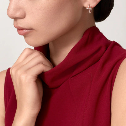[Rose Tomorrow]JUSTE FULL DIAMOND SMALL EARRINGS