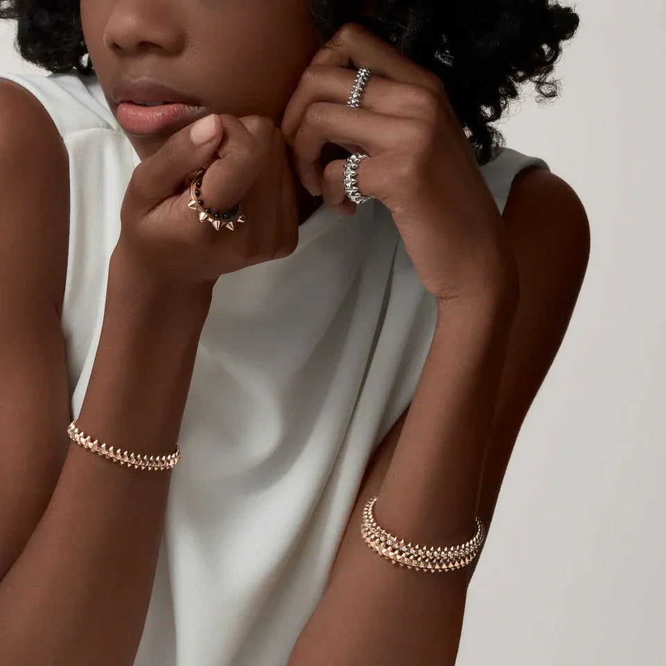 [Rose Tomorrow]CLASH  BRACELET 8MM DIAMONDS