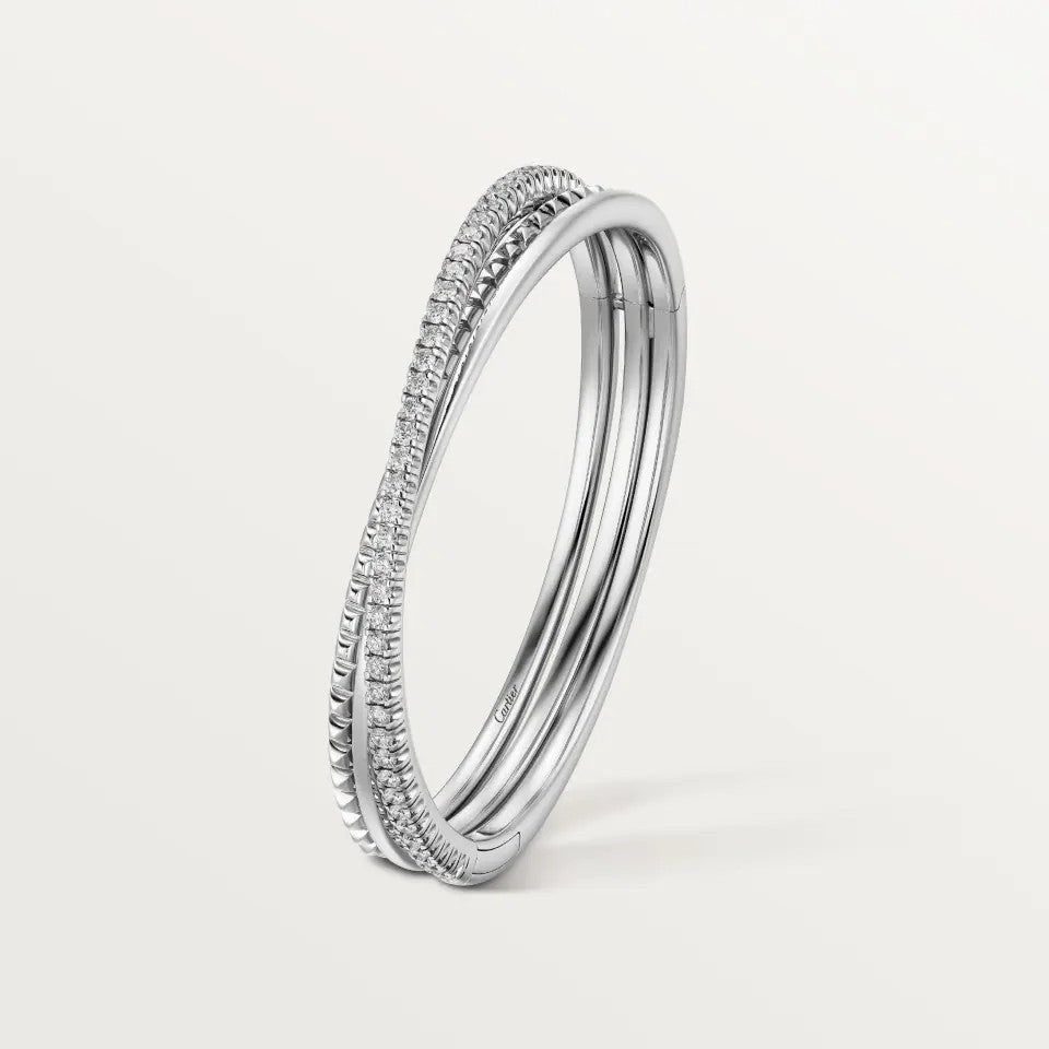 [Rose Tomorrow]ETINCELLE HALF-PAVED DIAMOND BRACELET