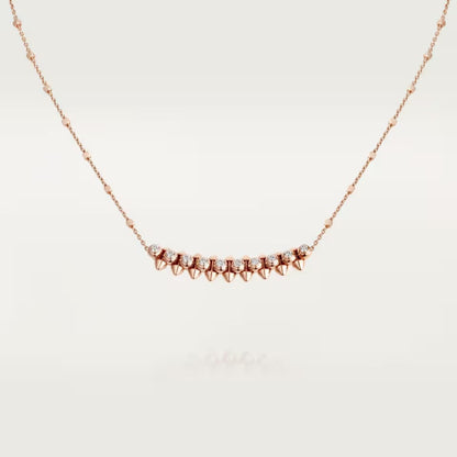 [Rose Tomorrow]CLASH  MEDIUM DIAMOND NECKLACE
