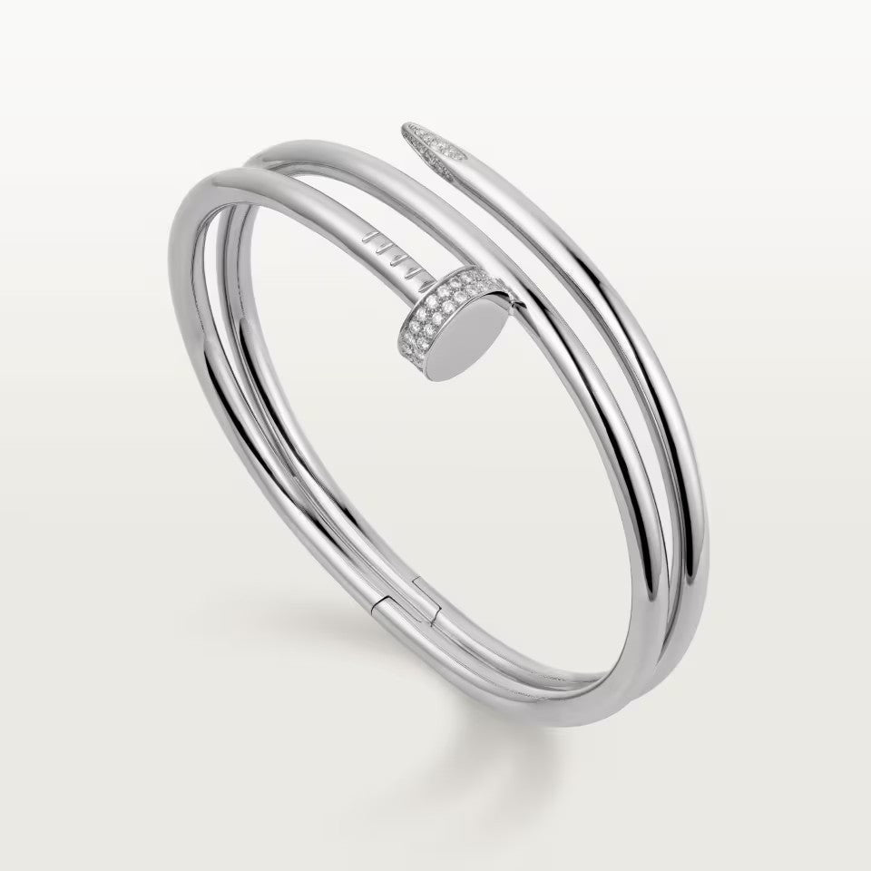 [Rose Tomorrow]JUSTE BRACELET 3.5MM DOUBLE ROW DIAMOND