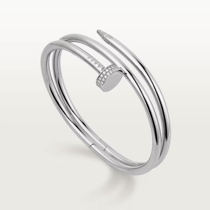 [Rose Tomorrow]JUSTE BRACELET 3.5MM DOUBLE ROW DIAMOND