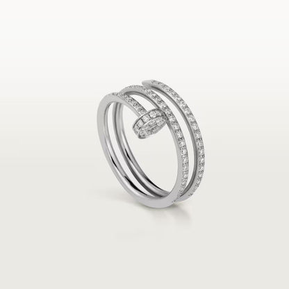 [Rose Tomorrow]JUSTE RING 4.8MM FULL DIAMOND