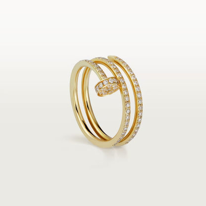 [Rose Tomorrow]JUSTE RING 4.8MM FULL DIAMOND
