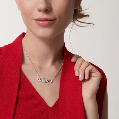 [Rose Tomorrow]PANTHERE PAVED DIAMOND NECKLACE