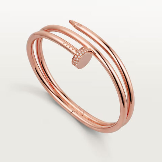 [Rose Tomorrow]JUSTE BRACELET 3.5MM DOUBLE ROW DIAMOND