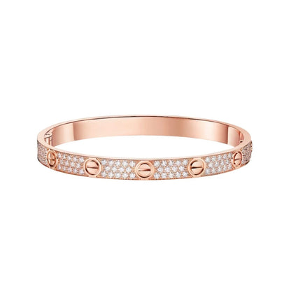 [Rose Tomorrow]LOVE BRACELET 6.1MM DIAMOND-PAVED