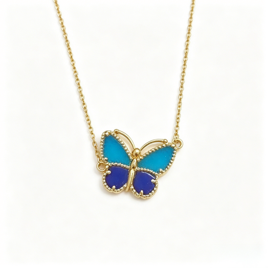 [Rose Tomorrow] 2026 NEW LUCKY BUTTERFLY 1 MOTIFS NECKLACE