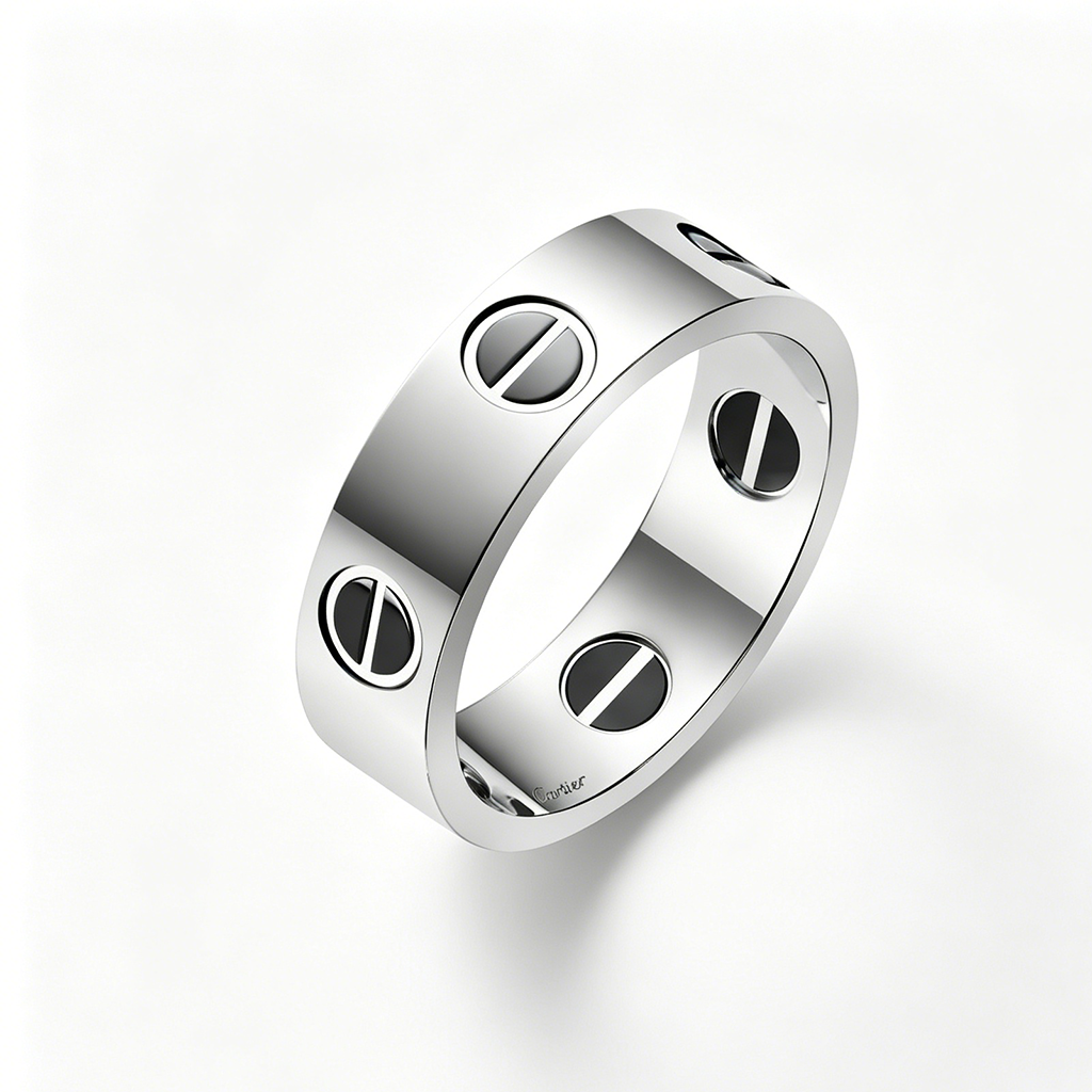 [Rose Tomorrow]LOVE RING 5.5MM NO DIAMONDS  CERAMIC