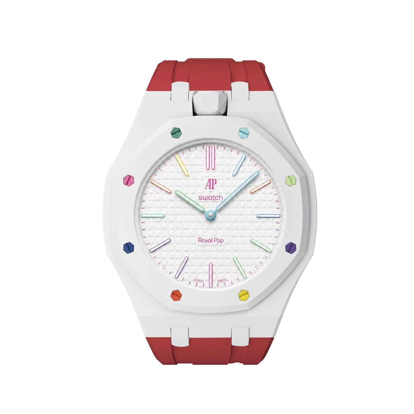 Royal Oak Pop Exclusive Bioceramic Case & Silicone Strap Mix Color