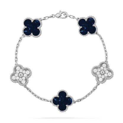 [Rose Tomorrow]CLOVER 5 MOTIF PIETERSITE BRACELET COLLECTION