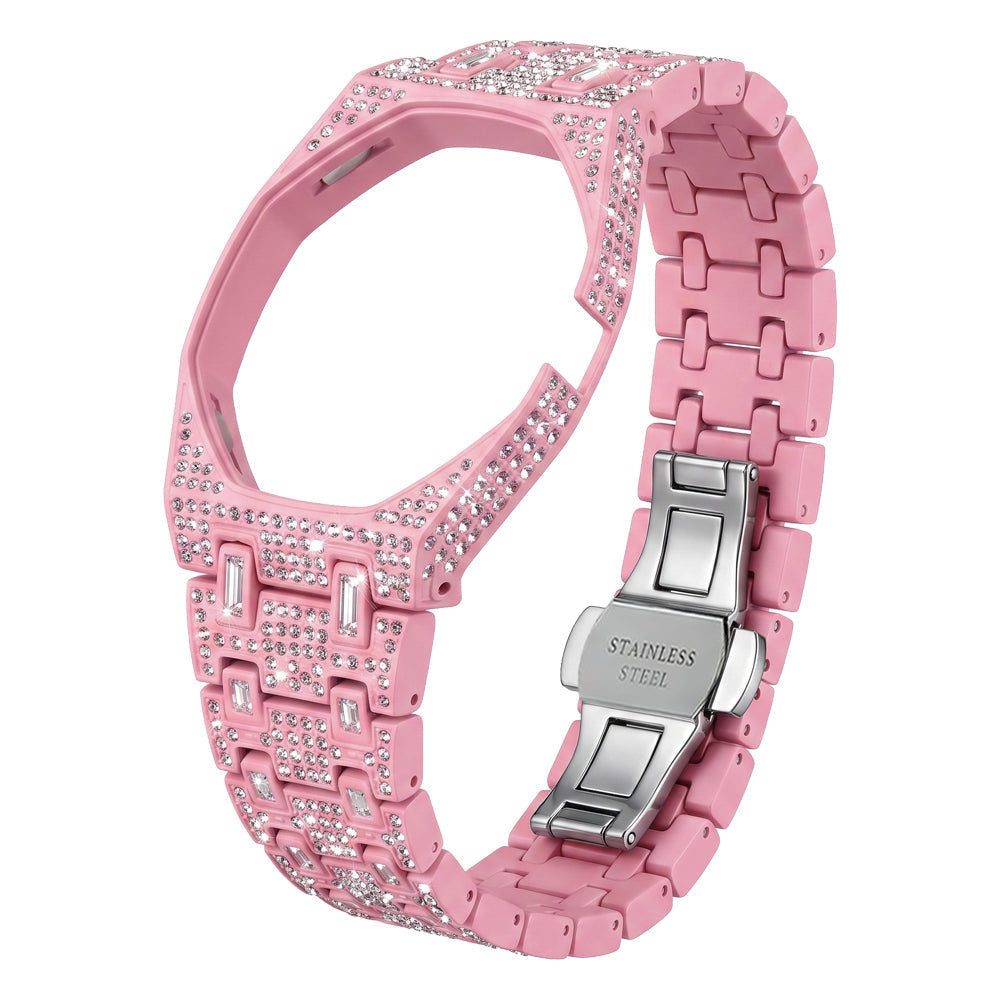 Royal Oak Pop Exclusive Bioceramic Case & Bioceramic Strap Full Diamond