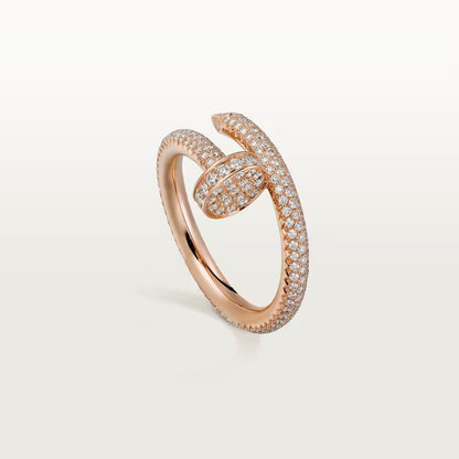 [Rose Tomorrow]JUSTE RING 2.6MM FULL DIAMOND