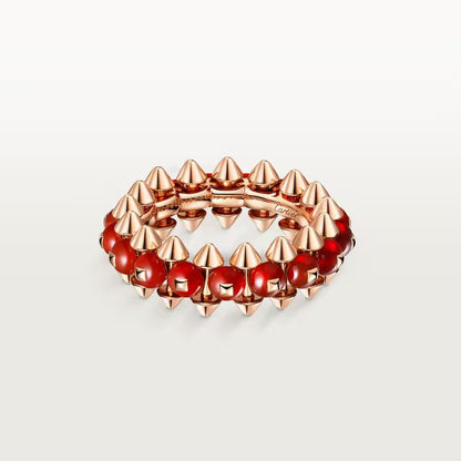 [Rose Tomorrow]CLASH 7.9MM AGATE CHALCEDONY RING