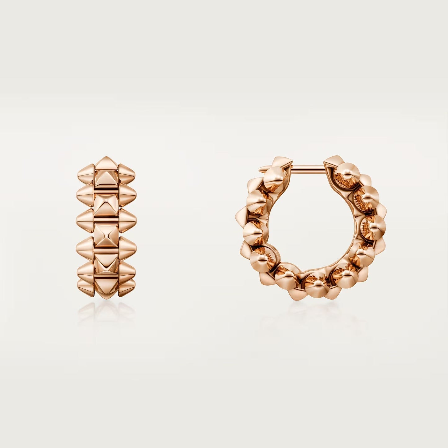 [Rose Tomorrow]CLASH MINI HOOP EARRINGS