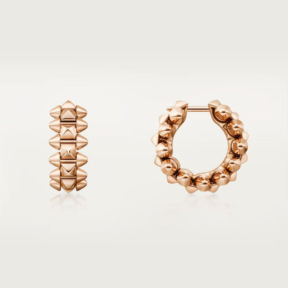 [Rose Tomorrow]CLASH MINI HOOP EARRINGS