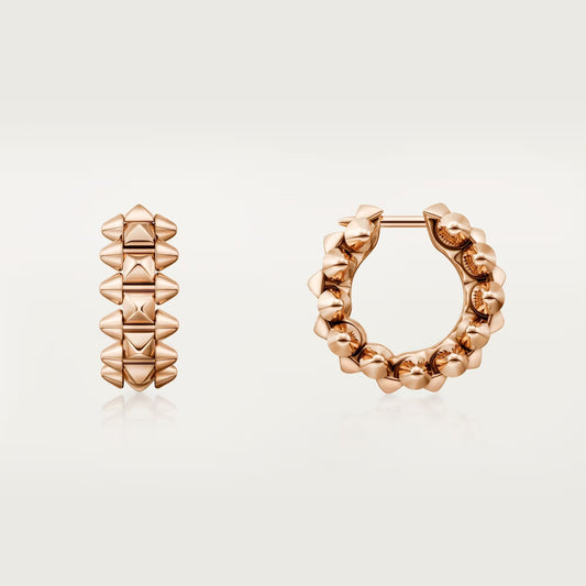 [Rose Tomorrow]CLASH MINI HOOP EARRINGS