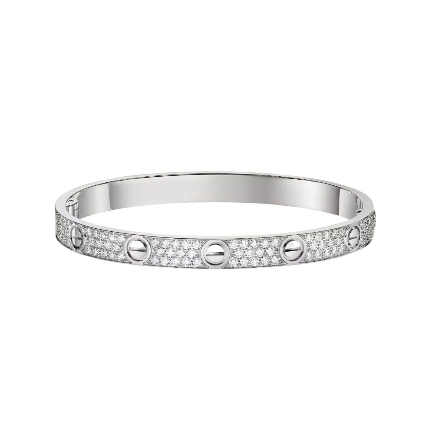[Rose Tomorrow]LOVE BRACELET 6.1MM DIAMOND-PAVED