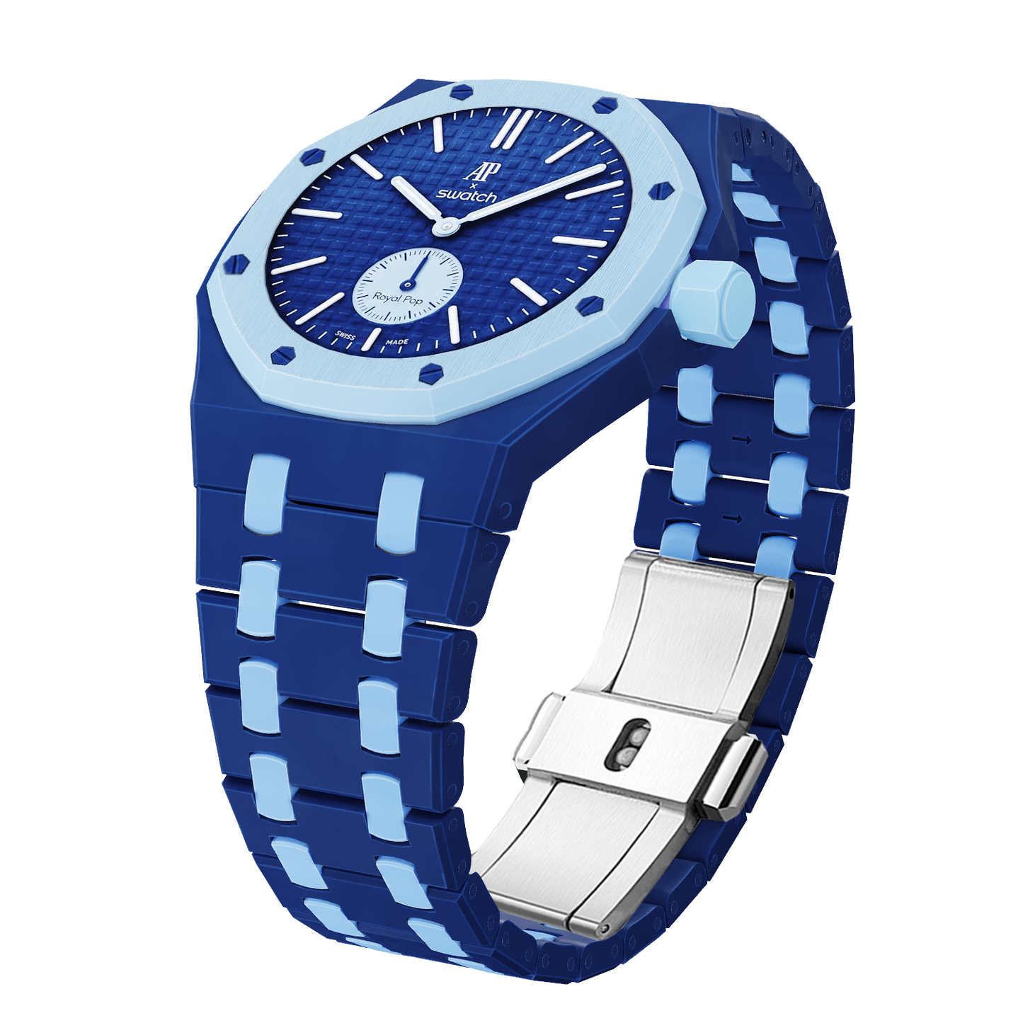 Royal Oak Pop Exclusive Bioceramic Case & Bioceramic Strap Mix Color