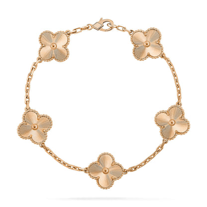 [Rose Tomorrow] CLOVER 5 MOTIF LASER BRACELET COLLECTION