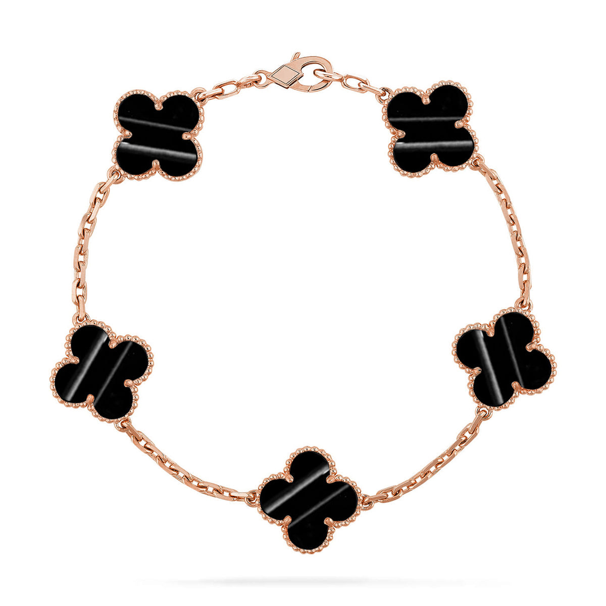 [Rose Tomorrow] CLOVER 5 MOTIF PULSAR STONE BRACELET COLLECTION