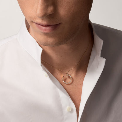 [Rose Tomorrow]JUSTE NECKLACE FULL DIAMOND