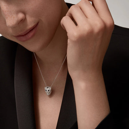 [Rose Tomorrow]PANTHERE FULL DIAMOND NECKLACE