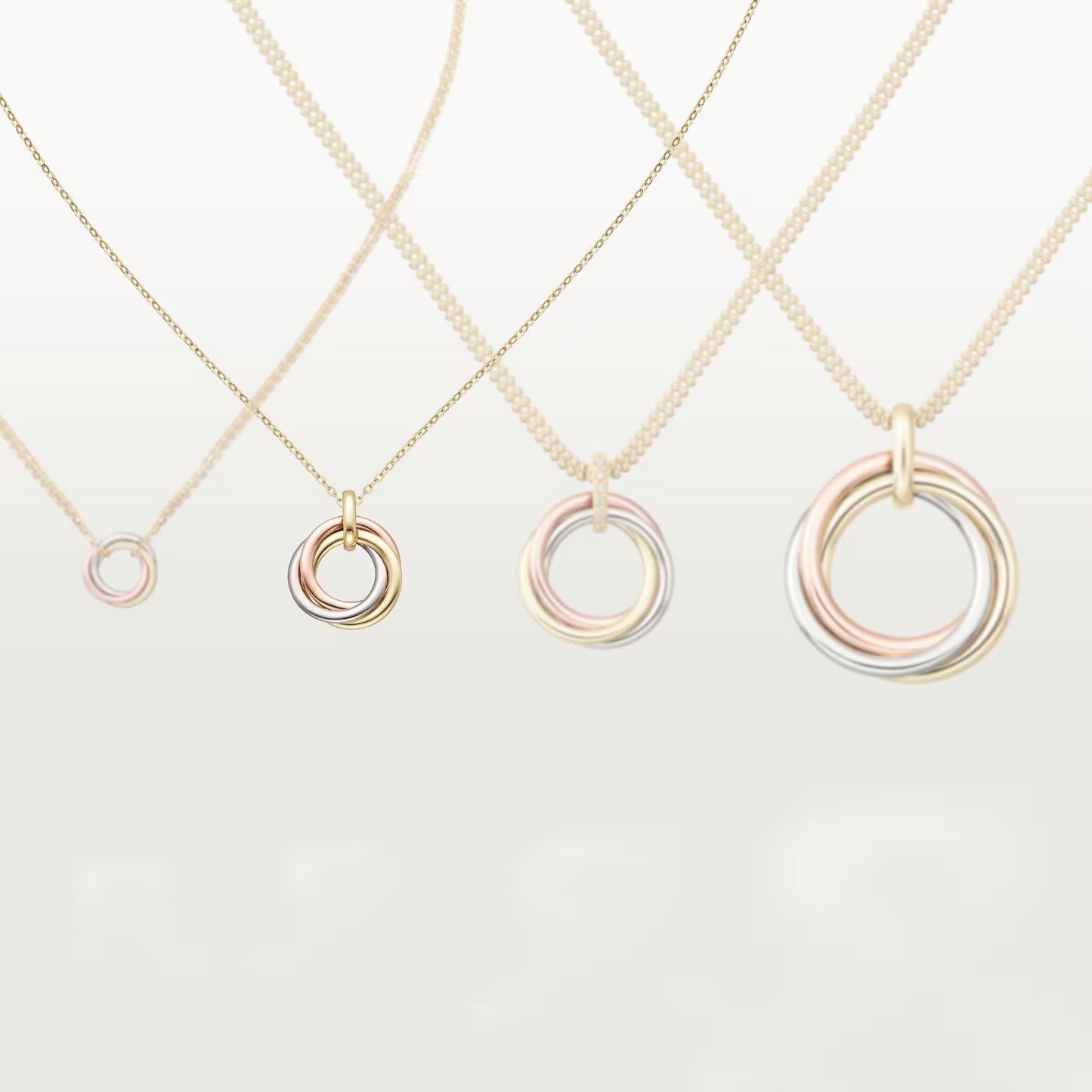 [Rose Tomorrow]TRINITY SMALL NECKLACE