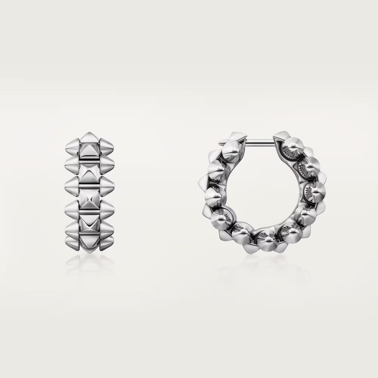 [Rose Tomorrow]CLASH MINI HOOP EARRINGS
