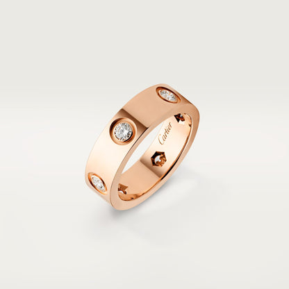 [Rose Tomorrow]LOVE 5.5MM 6 DIAMOND RING