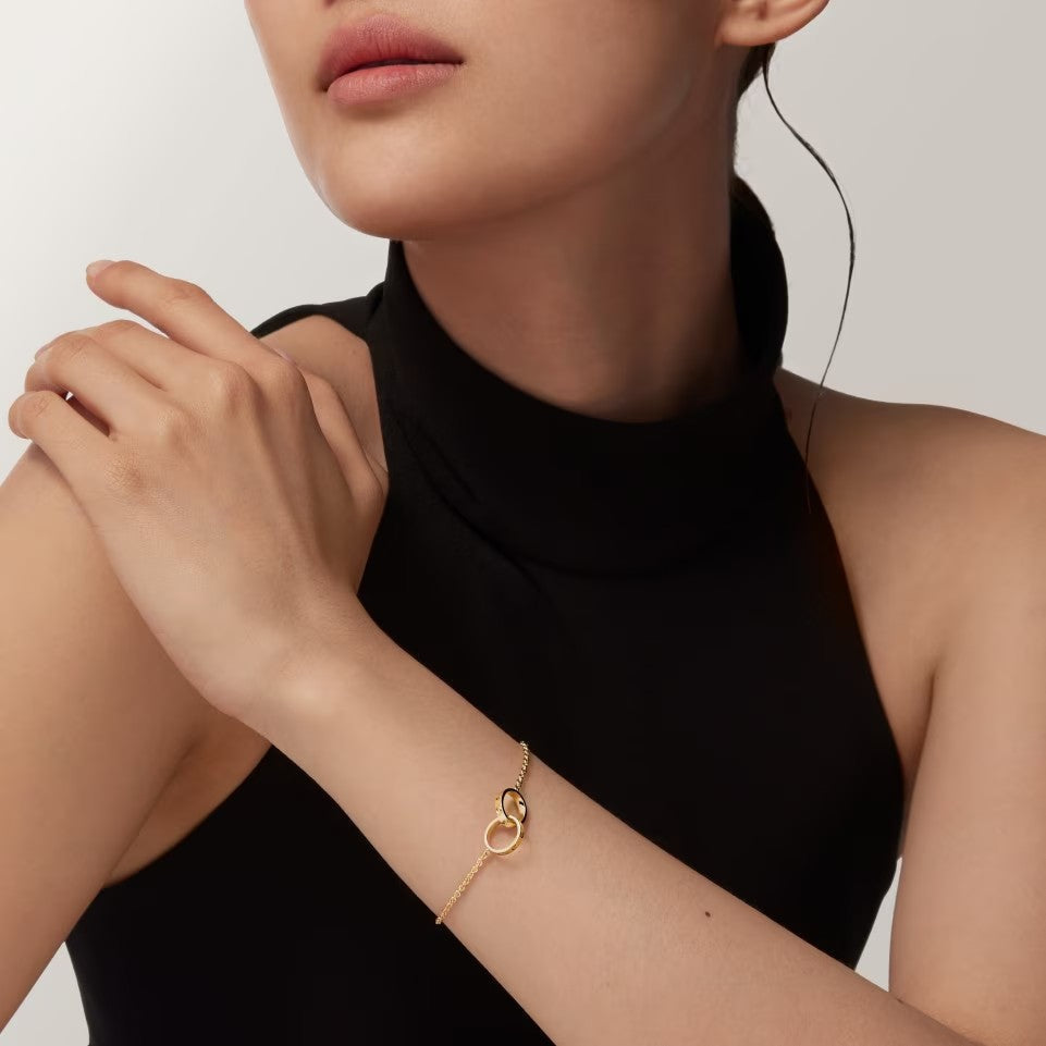 [Rose Tomorrow]LOVE BRACELET DOUBLE RING