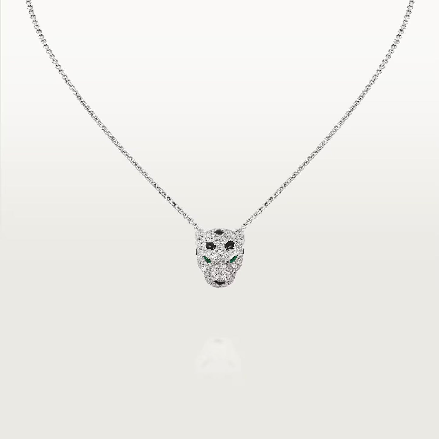 [Rose Tomorrow]PANTHERE FULL DIAMOND NECKLACE