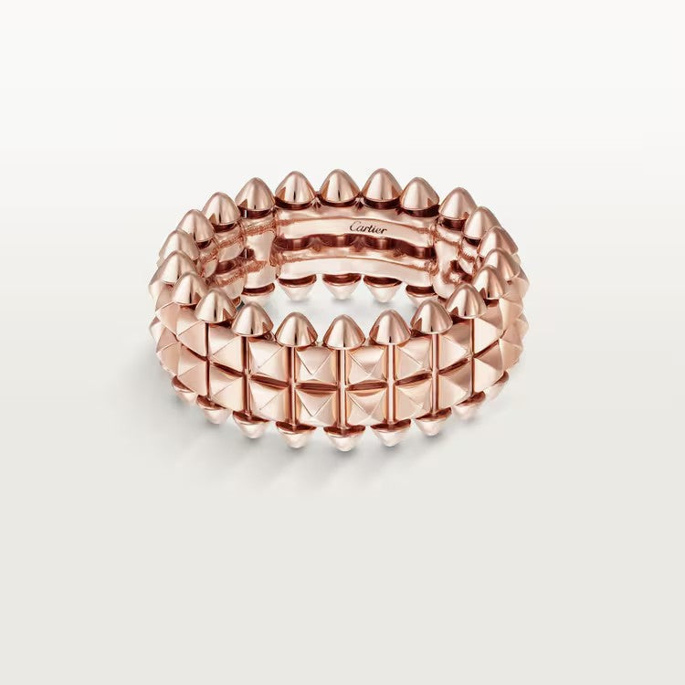 [Rose Tomorrow]CLASH 9.2MM DOUBLE ROW RING