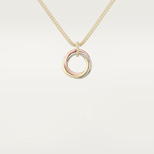 [Rose Tomorrow]TRINITY MEDIUM  DIAMONDS NECKLACE
